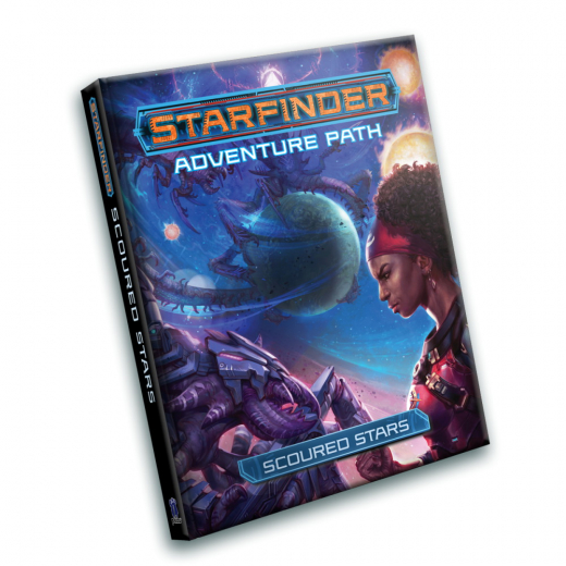 Starfinder RPG: Scoured Stars Adventure Path i gruppen SELSKABSSPIL / Rollespil / Starfinder hos Spelexperten (PZO7252)