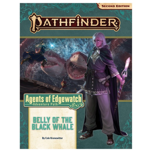 Pathfinder RPG: Belly of the Black Whale i gruppen SELSKABSSPIL / Rollespil / Pathfinder hos Spelexperten (PZO90161)