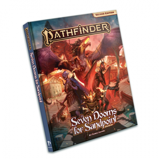 Pathfinder RPG: Adventure Path - Seven Dooms for Sandpoint (Hardcover) i gruppen SELSKABSSPIL / Rollespil / Pathfinder hos Spelexperten (PZO90200HC)