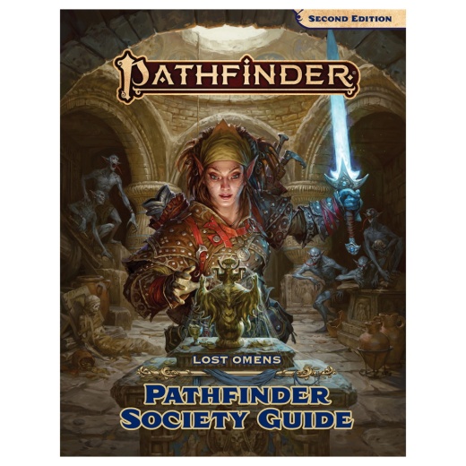 Pathfinder RPG: Lost Omens - Pathfinder Society Guide i gruppen SELSKABSSPIL / Rollespil / Pathfinder hos Spelexperten (PZO9307)
