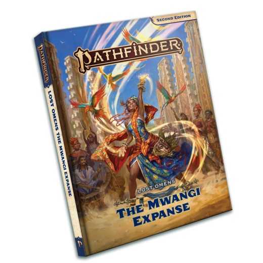 Pathfinder RPG: Lost Omens - The Mwangi Expanse i gruppen SELSKABSSPIL / Rollespil / Pathfinder hos Spelexperten (PZO9309)