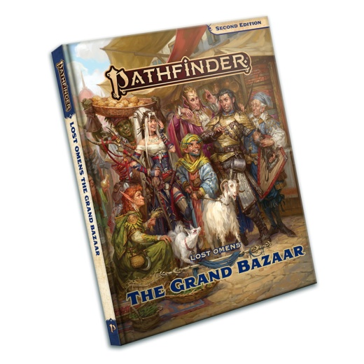Pathfinder RPG: Lost Omens - The Grand Bazaar i gruppen SELSKABSSPIL / Rollespil / Pathfinder hos Spelexperten (PZO9310)
