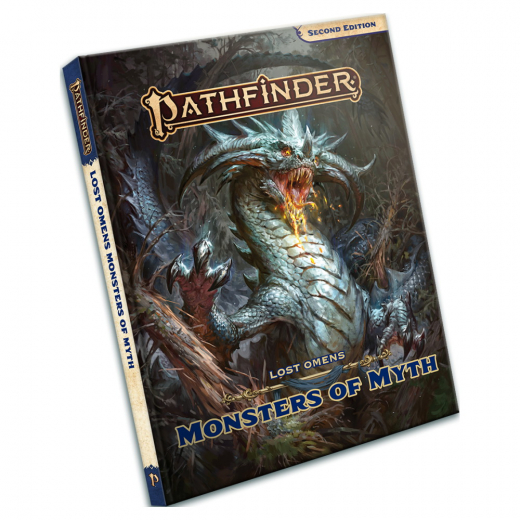 Pathfinder RPG: Lost Omens - Monsters of Myth i gruppen SELSKABSSPIL / Rollespil / Pathfinder hos Spelexperten (PZO9311)