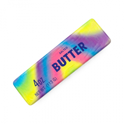 Squishy Rainbow Salted Butter i gruppen LEGETØJ / Fidgets hos Spelexperten (Q081)