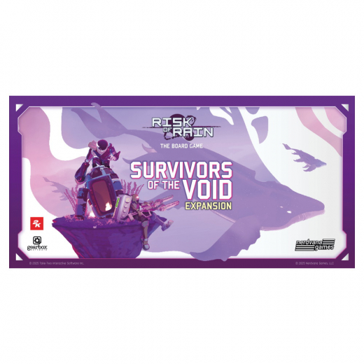 Risk of Rain: The Board Game - Survivors of the Void Expansion i gruppen SELSKABSSPIL / Udvidelser hos Spelexperten (QMDNRV02001)