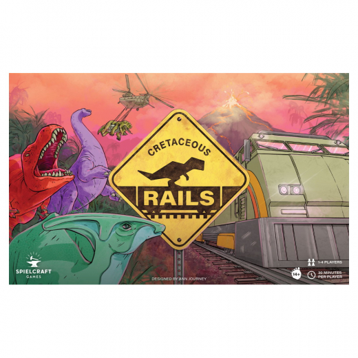 Cretaceous Rails i gruppen SELSKABSSPIL / Strategispil hos Spelexperten (QMDSLC02000)