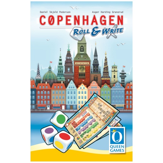 Copenhagen: Roll & Write i gruppen SELSKABSSPIL / Familiespil hos Spelexperten (QUE0463)