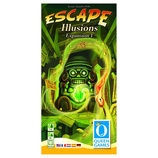 Escape: The Curse of the Temple - Illusions (Exp.) i gruppen SELSKABSSPIL / Udvidelser hos Spelexperten (QUE1031)