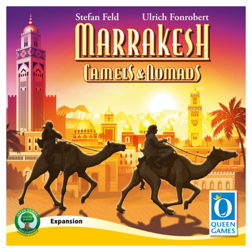 Marrakesh: Camels & Nomads (Exp.) i gruppen SELSKABSSPIL / Udvidelser hos Spelexperten (QUE8471)