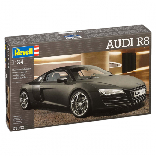 Revell - Audi R8 1:24 - 106 Pcs i gruppen PUSLESPIL / Modelbygning / Revell / Køretøj hos Spelexperten (R-07057)