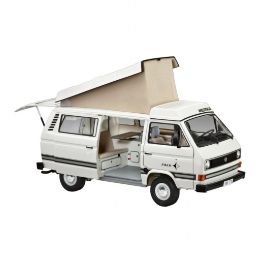 Revell  - Volkswagen T3 Camper 1:25 - 80 Stk i gruppen PUSLESPIL / Modelbygning / Revell / Køretøj hos Spelexperten (R-07344)