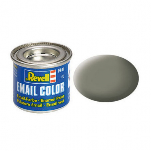 Revell - Light Olive, Matt 14 ml i gruppen PUSLESPIL / Modelbygning / Revell / Maling, pensler og lim hos Spelexperten (R-32145)