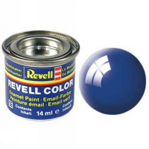 Revell - Blue, Gloss 14 ml i gruppen PUSLESPIL / Modelbygning / Revell / Maling, pensler og lim hos Spelexperten (R-32152)