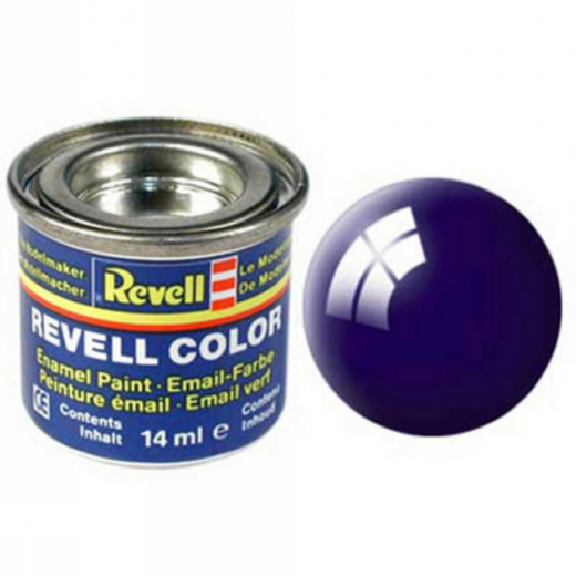 Revell - Night Blue, Gloss 14 ml i gruppen PUSLESPIL / Modelbygning / Revell / Maling, pensler og lim hos Spelexperten (R-32154)