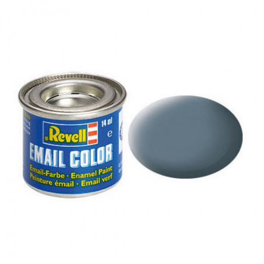 Revell - Bluegrey, Matt 14 ml i gruppen PUSLESPIL / Modelbygning / Revell / Maling, pensler og lim hos Spelexperten (R-32179)