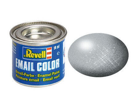 Revell - Silver, Metallic 14 ml i gruppen PUSLESPIL / Modelbygning / Revell / Maling, pensler og lim hos Spelexperten (R-32190)