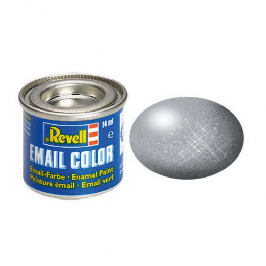 Revell - Steel, Metallic 14 ml i gruppen PUSLESPIL / Modelbygning / Revell / Maling, pensler og lim hos Spelexperten (R-32191)