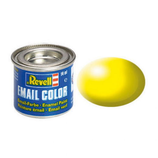 Revell - Luminous Yellow, Silk 14 ml i gruppen PUSLESPIL / Modelbygning / Revell / Maling, pensler og lim hos Spelexperten (R-32312)