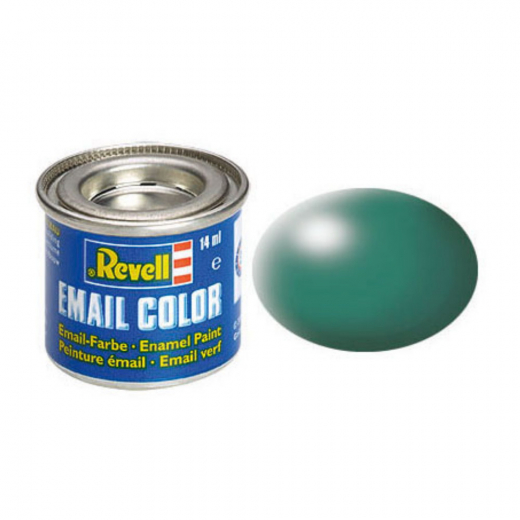 Revell - Platina Green, Silk 14 ml i gruppen PUSLESPIL / Modelbygning / Revell / Maling, pensler og lim hos Spelexperten (R-32365)