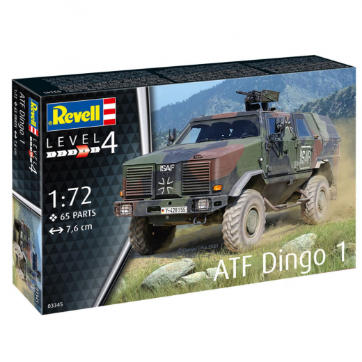 Revell - ATF Dingo 1 1:72 - 65 Stk i gruppen PUSLESPIL / Modelbygning / Revell / Kampkøretøjer hos Spelexperten (R-3345)