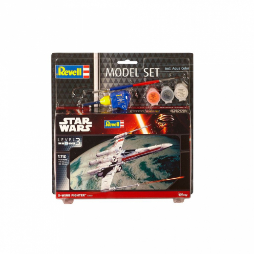 Revell Star Wars - X-Wing Fighter 1:112 - 21 pc i gruppen PUSLESPIL / Modelbygning / Revell / Star Wars hos Spelexperten (R-3601)