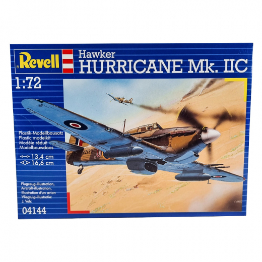 Revell - Hawker Hurricane Mk. IIC 1:72 - 53 Pcs i gruppen PUSLESPIL / Modelbygning / Revell / Kampkøretøjer hos Spelexperten (R-4144)