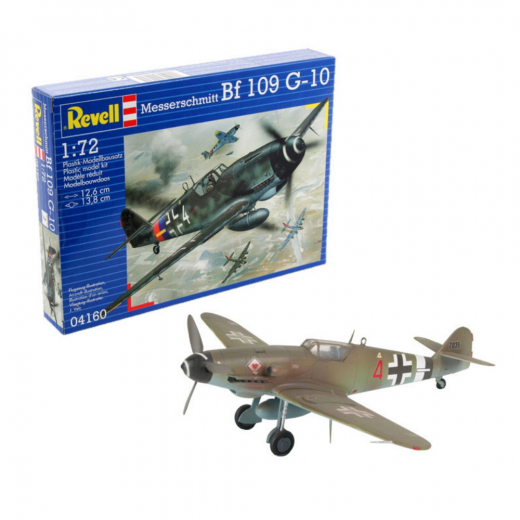 Revell - Messerschmitt Bf 109 G-10 1:72 - 37 Pcs i gruppen PUSLESPIL / Modelbygning / Revell / Kampkøretøjer hos Spelexperten (R-4160)