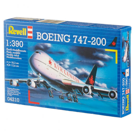 Revell - Boeing 747-200 1:390 - 60 Stk i gruppen PUSLESPIL / Modelbygning / Revell / Køretøj hos Spelexperten (R-4210)