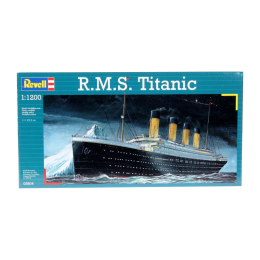 Revell - R.M.S Titanic 1:1200 - 40 Pcs i gruppen PUSLESPIL / Modelbygning / Revell / Køretøj hos Spelexperten (R-5804)