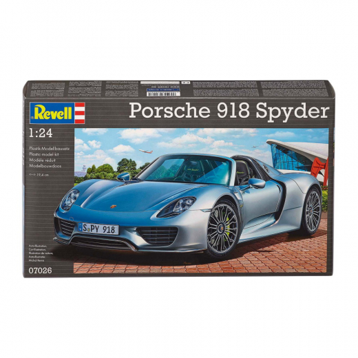 Revell - Porsche 918 Spyder 1:24 - 129 Pcs i gruppen PUSLESPIL / Modelbygning / Revell / Køretøj hos Spelexperten (R-7026)