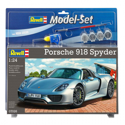 Revell Model Set - Porsche 918 Spyder 1:24 - 129 Dele i gruppen Nyheder hos Spelexperten (R-7026kit)