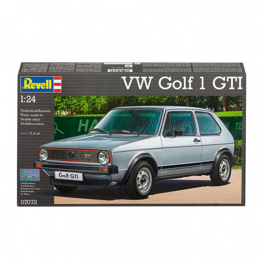 Revell - VW Golf 1 GTI 1:24 - 121 Pcs i gruppen PUSLESPIL / Modelbygning / Revell / Køretøj hos Spelexperten (R-7072)