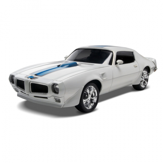 Revell  - 1970 Pontiac Firebird, hvid 1:24 - 83 Stk i gruppen PUSLESPIL / Modelbygning / Revell / Køretøj hos Spelexperten (R-85-4489)