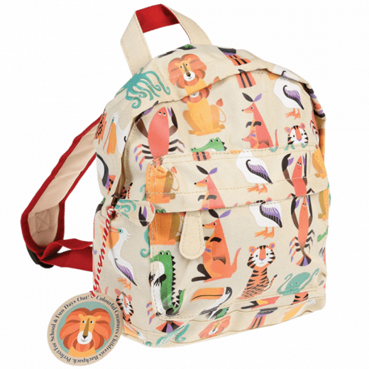 Rex London Backpack - Colourful creatures i gruppen LEGETØJ / Børne- & baby / Rygsække og tasker hos Spelexperten (R26550)