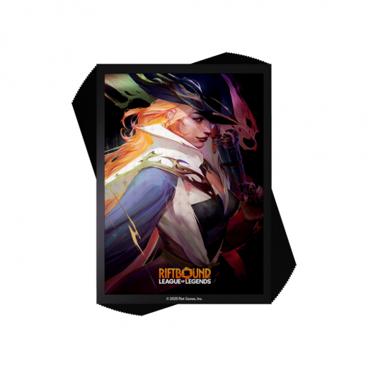 Riftbound: Art Sleeves 64 x 90 mm - Miss Fortune i gruppen SELSKABSSPIL / Tilbehør / Sleeves hos Spelexperten (RB-01AS03-EN)