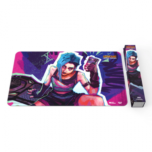 Riftbound: League of Legends TCG - Origins Jinx Playmat i gruppen SELSKABSSPIL / Tilbehør / Andet hos Spelexperten (RB-01PM01-EN)