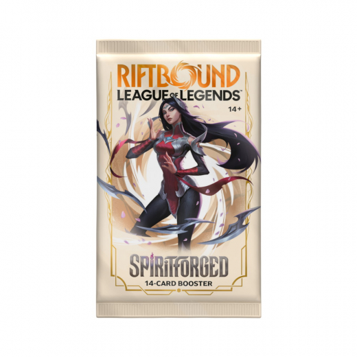 Riftbound: League of Legends TCG - Spiritforged Booster Pack i gruppen SELSKABSSPIL / Kortspil hos Spelexperten (RB02BD01EN-BOS)