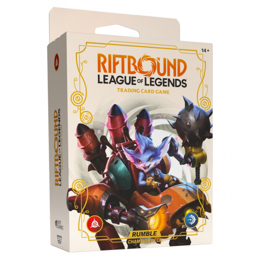 Riftbound: League of Legends TCG - Spiritforged Rumble Champion Deck i gruppen SELSKABSSPIL / Kortspil hos Spelexperten (RB02PD01EN)