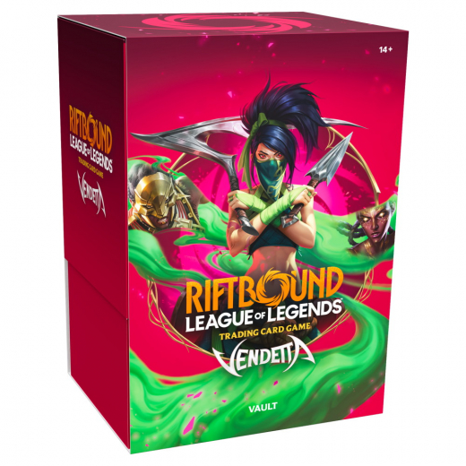 Riftbound: League of Legends TCG - Vendetta Vault i gruppen SELSKABSSPIL / Kortspil hos Spelexperten (RB04VB01EN)