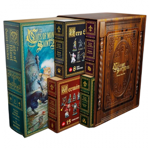 The Cats of Mont Saint Michel - Deluxe Box Set i gruppen SELSKABSSPIL / Strategispil hos Spelexperten (RBX20099)