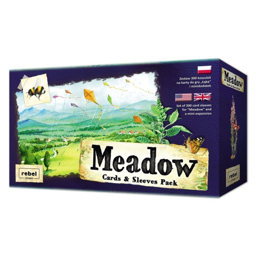 Meadow: Cards & Sleeves Pack (Exp.) i gruppen SELSKABSSPIL / Udvidelser hos Spelexperten (REB15810)
