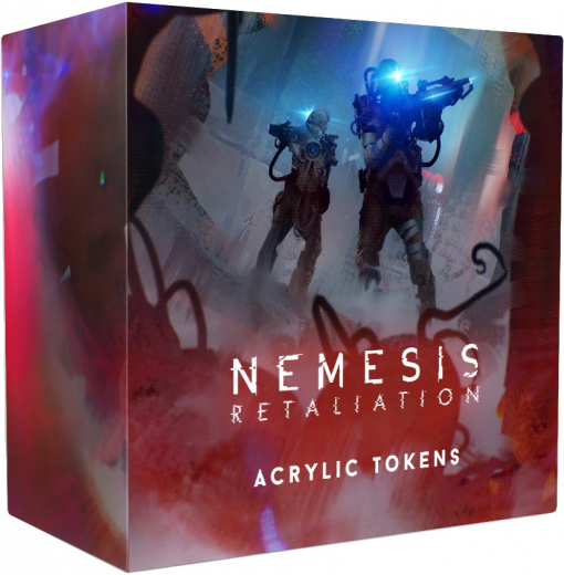 Nemesis: Retaliation - Acrylic Tokens Stretch Goals (Exp.) i gruppen SELSKABSSPIL / Udvidelser hos Spelexperten (REB73807)