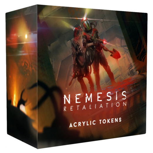 Nemesis: Retaliation - Acrylic Tokens Add-ons (Exp.) i gruppen SELSKABSSPIL / Udvidelser hos Spelexperten (REB73814)