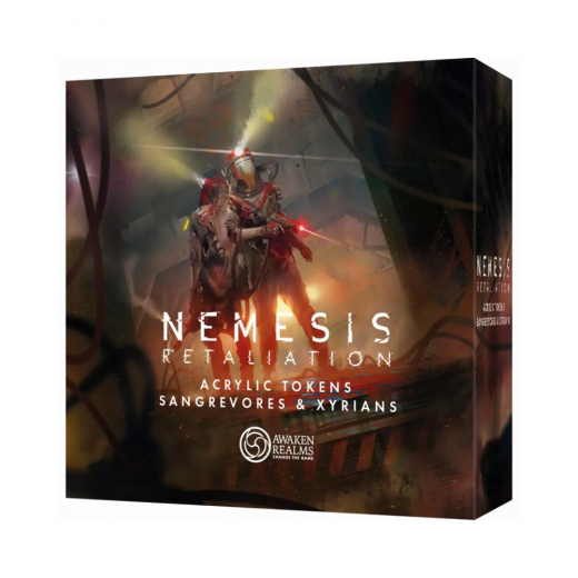 Nemesis: Retaliation - Acrylic Tokens Add-ons (Exp.) i gruppen SELSKABSSPIL / Udvidelser hos Spelexperten (REB73814)
