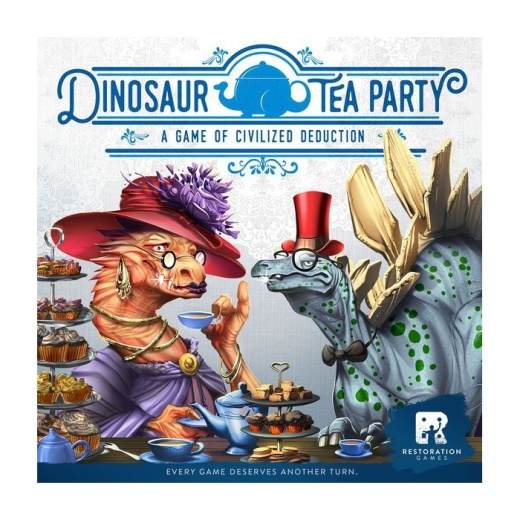 Dinosaur Tea Party i gruppen SELSKABSSPIL / Kortspil hos Spelexperten (REO9005)