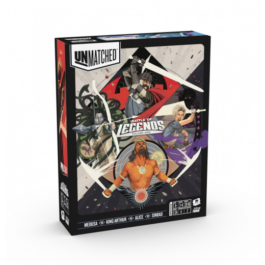 Unmatched: Battle of Legends - Volume One i gruppen SELSKABSSPIL / Strategispil hos Spelexperten (REO9300)