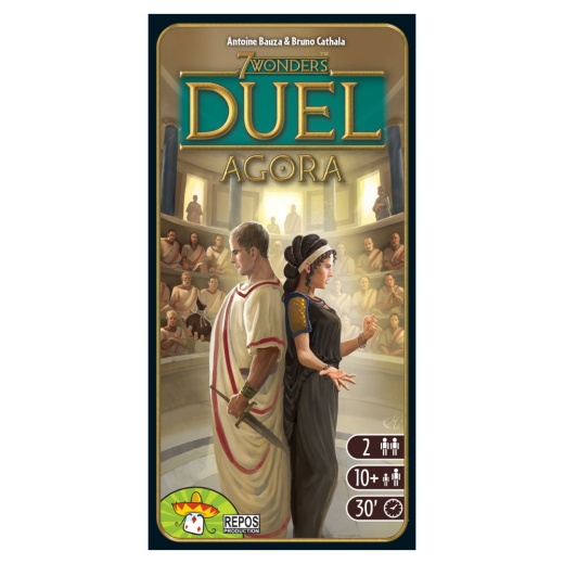 7 Wonders Duel: Agora (Exp.) (Eng) i gruppen SELSKABSSPIL / Udvidelser hos Spelexperten (REP7DAGMU01)