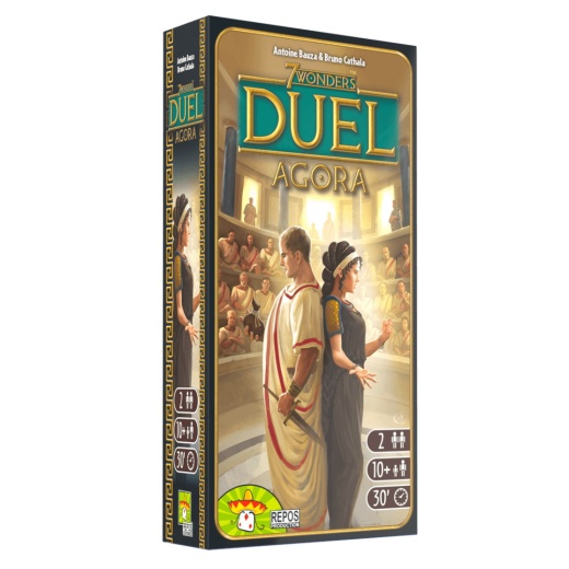 7 Wonders Duel: Agora (Exp.) (DK) i gruppen SELSKABSSPIL / Udvidelser hos Spelexperten (REP7DAGNOR)