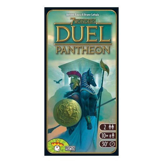 7 Wonders Duel: Pantheon (Exp.) (Eng) i gruppen SELSKABSSPIL / Udvidelser hos Spelexperten (REP7DPAMU01)