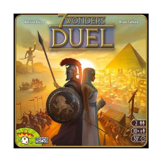 7 Wonders Duel (DK) i gruppen SELSKABSSPIL / Strategispil hos Spelexperten (REP7DUNOR)